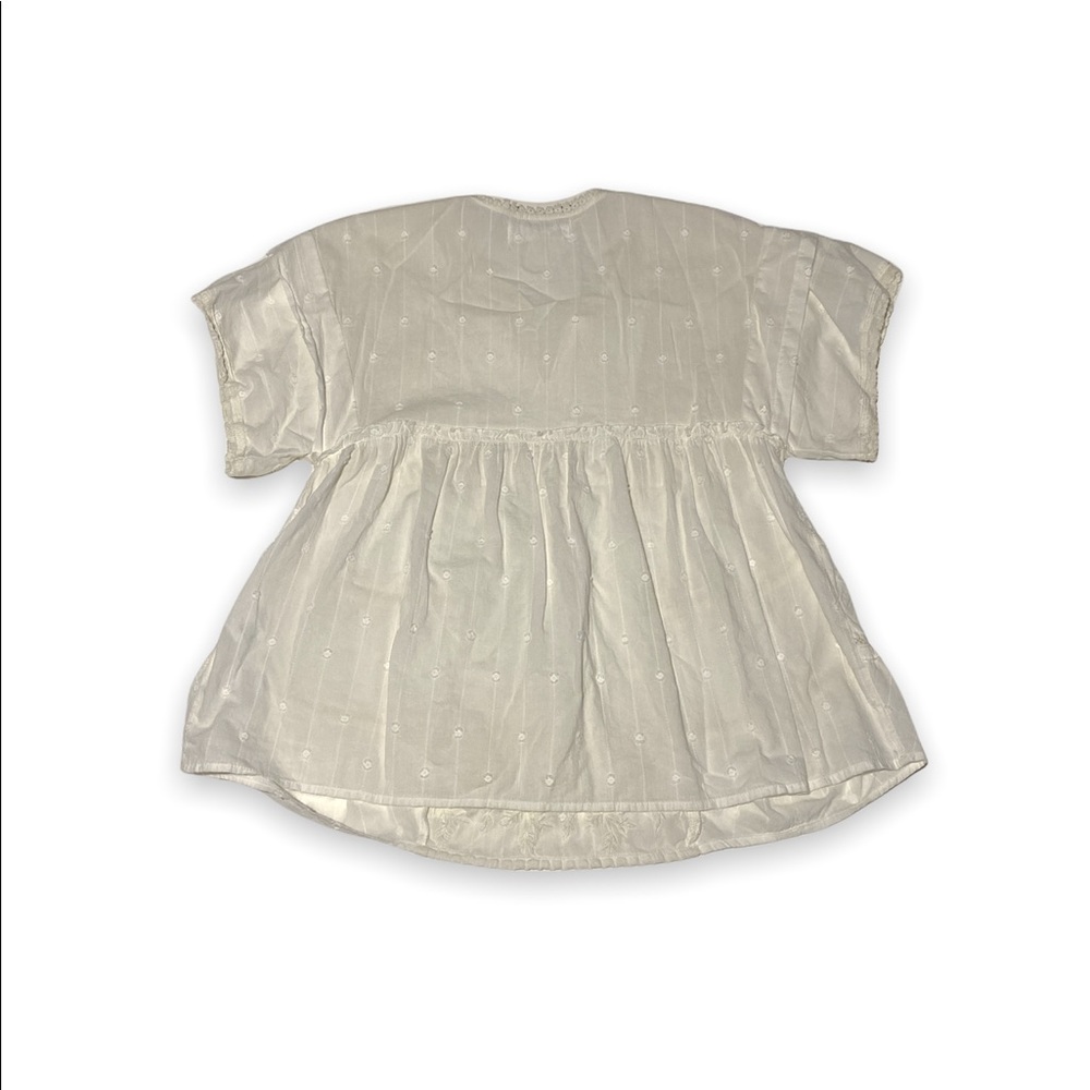 ZARA kids blouse, 10, white